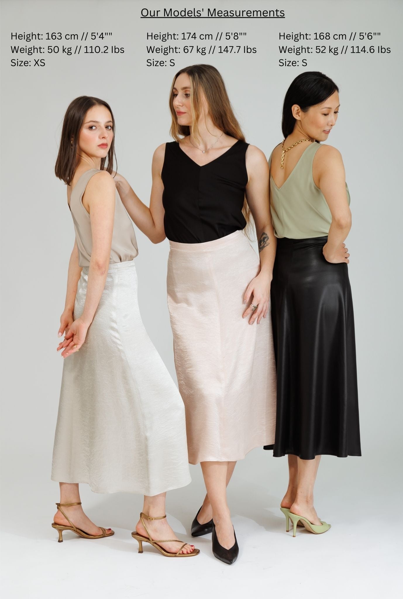 NATI SKIRT IN BLACK LEATHER - interlue